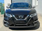 NISSAN QASHQAI 1.2i BENZINE TEKNA + 2017 FULL OPTION, Auto's, Voorwielaandrijving, USB, Zwart, Leder