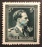 1944. LEOPOLD lll. OBP 696-Cu. MNH. Schram onder oog., Postzegels en Munten, Postzegels | Europa | België, Koninklijk huis, Orginele gom