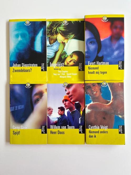 6 jeugdboeken Jonge Lijsters, Boeken, Kinderboeken | Jeugd | 13 jaar en ouder, Gelezen, Fictie, Ophalen of Verzenden