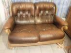 salon en cuir, Enlèvement, Comme neuf, Cuir