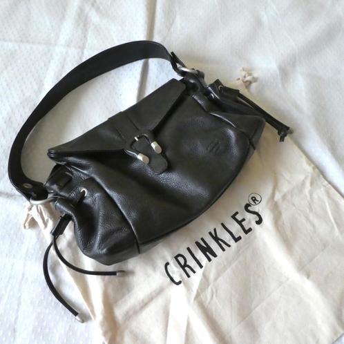 Sac Crinkles noir, Bijoux, Sacs & Beauté, Sacs | Sacs Femme, Utilisé, Sac à bandoulière, Noir, Envoi