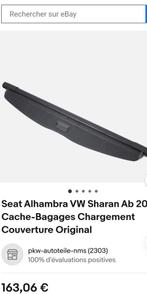 Cache coffre/bagage sharan, Auto-onderdelen, Ophalen, Gebruikt, Volkswagen