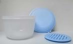 Tupperware™ « Grote Kom - Sla-Kom » blauw, Huis en Inrichting, Keuken | Tupperware, Verzenden, Nieuw, Wit, Bus of Trommel