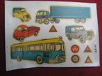 Decal oude auto's 2 PK Jeep, Verzenden, Overige typen