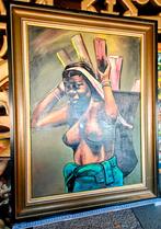 Schilderij, Antiek en Kunst, Kunst | Schilderijen | Klassiek, Ophalen of Verzenden