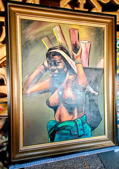 Schilderij, Antiek en Kunst, Kunst | Schilderijen | Klassiek, Ophalen of Verzenden