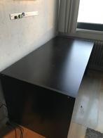 Zwarte bureau, Huis en Inrichting, Bureaus, Ophalen, Gebruikt, Bureau