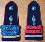 Gendarmerie-Épaulettes MDL avec passants de ESOffE, Emblème ou Badge, Enlèvement, Gendarmerie