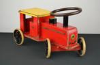 Vintage houten BRIO Speelgoed Locomotief Zitauto, Ophalen of Verzenden