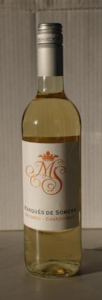 Marques De Somera Macabeo-Chardonnay 2023 75 cl 13%, Ophalen, Spanje, Nieuw, Witte wijn