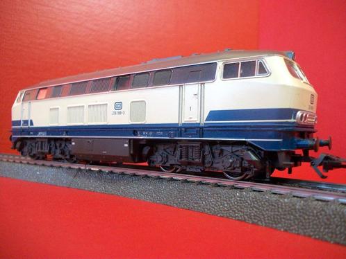 DB locomotief BR 216 Diesel - Märklin 3374 - Delta/Digitaal, Hobby en Vrije tijd, Modeltreinen | H0, Gebruikt, Locomotief, Wisselstroom