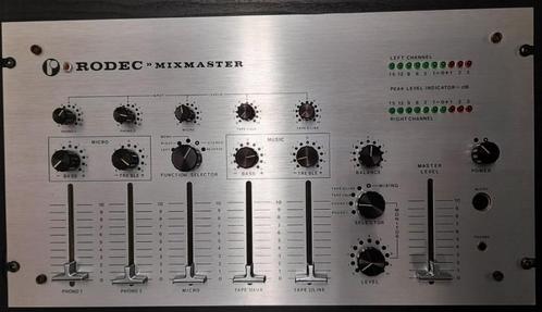 RODEC mixmaster en 2 lenco L75 draaitafels apart te koop, Audio, Tv en Foto, Converters, Zo goed als nieuw, Ophalen of Verzenden