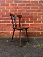 caféstoelen en tafels (42 stoelen en 15 tafels), Huis en Inrichting, Stoelen, Ophalen, Gebruikt, Bruin, Hout