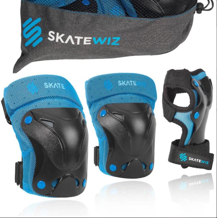 SKATEWIZ Skateboard beschermset - Size L, Sport en Fitness, Skateboarden, Zo goed als nieuw, Skateboard, Ophalen of Verzenden