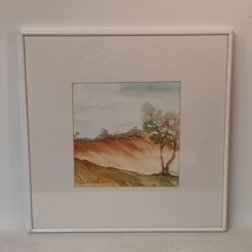 Rosette Hendrickx (1944-2020) - aquarel op papier, Antiek en Kunst, Kunst | Schilderijen | Klassiek, Ophalen of Verzenden