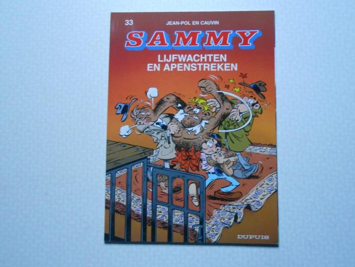Sammy 33 Lijfwachten en apenstreken 1997 1 ste druk., Boeken, Stripverhalen, Nieuw, Eén stripboek, Ophalen of Verzenden