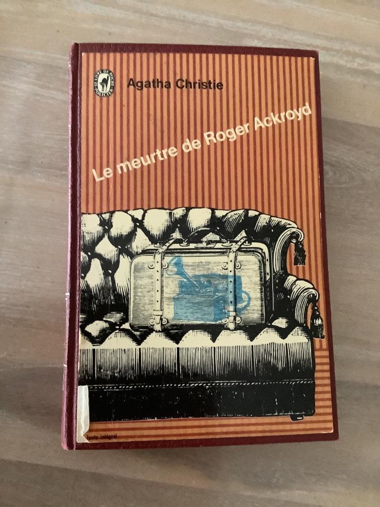 Livre Le meurtre de Roger Ackroyd Agatha Christie, Livres, Enlèvement ou Envoi, Utilisé, Agatha Christie