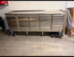 koelwerkbank inox – 14 laden, Zakelijke goederen, Horeca | Keukenapparatuur, Ophalen of Verzenden