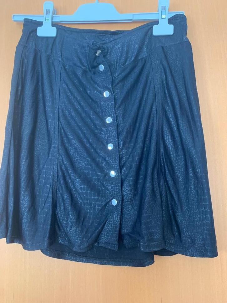 Jupe courte fluide femme Hippy Hippy Shake - T. M/38 - noir, Kleding | Dames, Rokken, Gedragen, Maat 38/40 (M), Zwart, Boven de knie