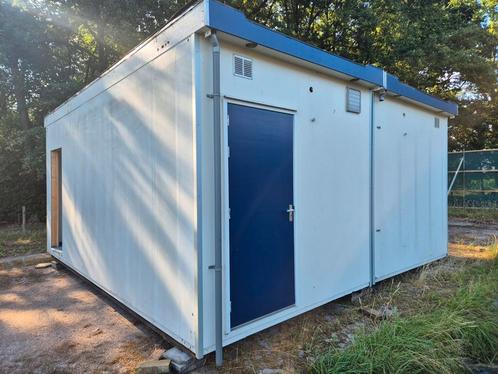 6x6 kantoorunit bouwkeet werfkeet woonunit noodlokaal, Zakelijke goederen, Machines en Bouw | Keten en Containers, Ophalen
