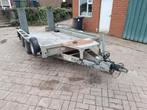 Ifor Williams 3500kg machinetransporter 370cm x 186cm, Ophalen of Verzenden, Zo goed als nieuw