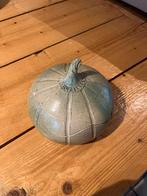 Handgemaakte Keramiek Pot met Deksel - Pompoen, Ophalen of Verzenden