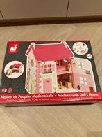 Janod Mademoiselle houten poppenhuis, Ophalen, Nieuw, Poppenhuis
