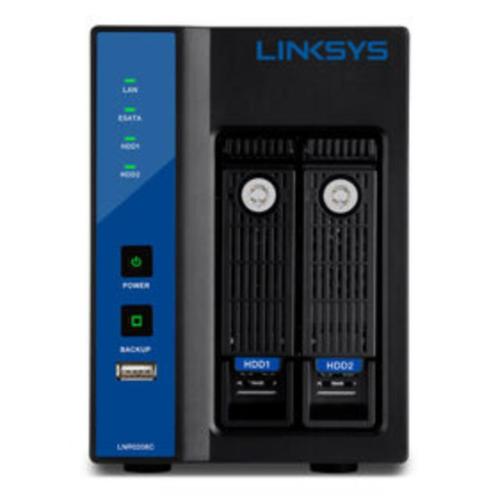 Linksys LNR0208C - 2-Bay Network Video Recorder (NVR) - nieu, Computers en Software, NAS, Nieuw, Ophalen