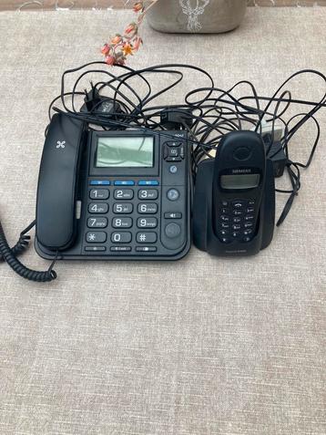 Vaste telefoon plus draagbare telefoon, Telecommunicatie, Ophalen