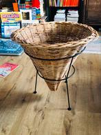Vintage - Rieten Mand, Ophalen of Verzenden