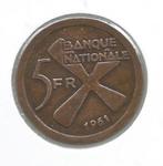 11132 * KATANGA * 5 frank 1961, Postzegels en Munten, Verzenden