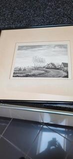 Aquarel van albert van hecke, Antiek en Kunst, Ophalen of Verzenden