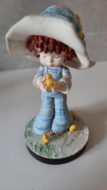 Set van 3 handgeschilderde Sarah Kay figuurtjes beschikbaar voor biedingen