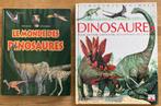 2 livres pour les fans de dinosaures - 8€ les 2 livres, Enlèvement ou Envoi, Utilisé, Non-fiction