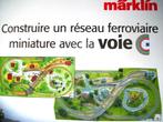 Construire un réseau ferroviaire miniature MÄRKLIN voies C, Hobby & Loisirs créatifs, Neuf, Enlèvement ou Envoi, Courant alternatif