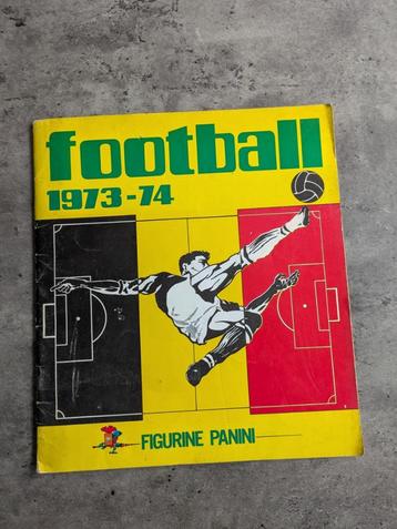 PANINI leeg sticker album football 1973/74 MET BON aanwezig beschikbaar voor biedingen