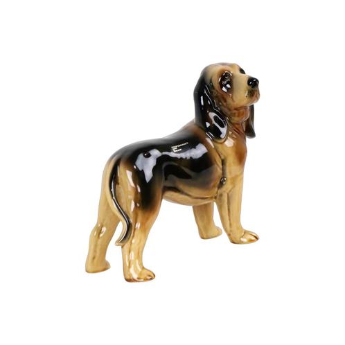 Beeld Sculptuur Bloedhond Coopercraft Hond Made England 22cm, Collections, Statues & Figurines, Comme neuf, Animal, Enlèvement ou Envoi