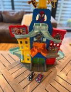 Prachtige Spidey & Friends racetoren, inclusief auto’s, Kinderen en Baby's, Speelgoed | Thomas de Trein, Ophalen of Verzenden