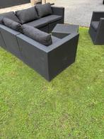 Lounge set, Tuin en Terras, Tuinsets en Loungesets, Ophalen, Rotan, 6 zitplaatsen, Zo goed als nieuw