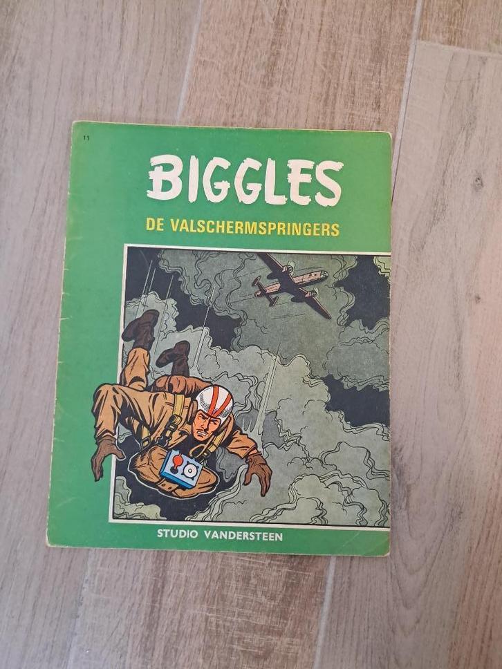 BIGGLES" De valschermspringers ", Boeken, Stripverhalen, Gelezen, Ophalen of Verzenden