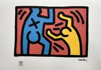 Belle lithographie + certificat • Keith Haring #/150, Antiquités & Art, Art | Lithographies & Sérigraphies, Enlèvement ou Envoi