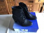 Bottes neuves 41 noires, Zwart, Lage of Enkellaarzen, Nieuw, Ophalen of Verzenden