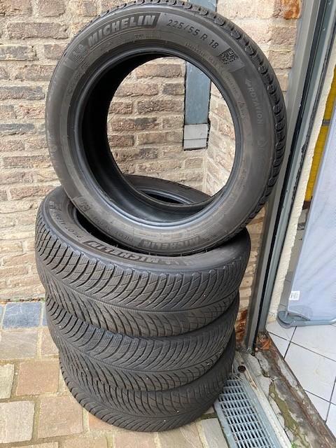 WINTERBANDEN MICHELIN 225/55R18 ALPIN, Autos : Pièces & Accessoires, Pneus & Jantes, Pneu(s), Pneus hiver, 18 pouces, 225 mm, Véhicule de tourisme