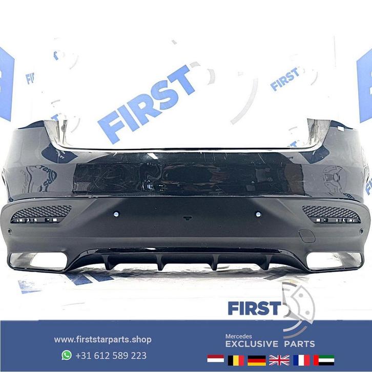 C292 GLE AMG 63 Achterbumper A2928851325 + Diffuser voor Mer, Auto-onderdelen, Carrosserie, Bumper, Mercedes-Benz, Achter, Gebruikt