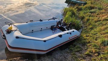Rubberboot KOLIBRI KM300 met Motor fox 65LBS, Enlèvement