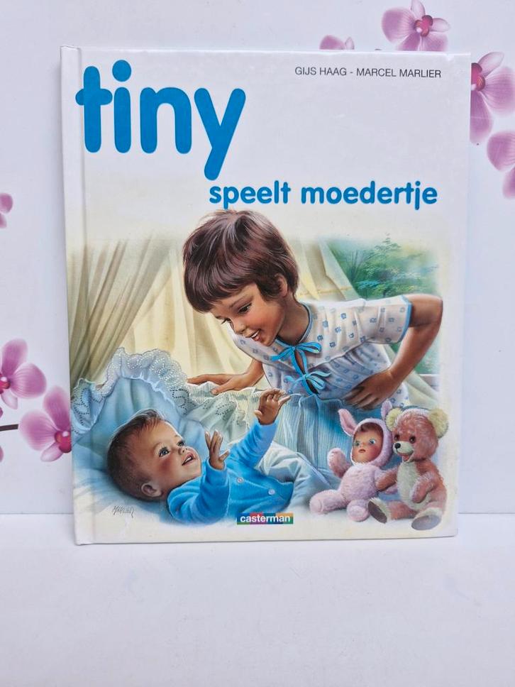 💙 Boek: Tiny Speelt Moedertje, Livres, Livres pour enfants | Jeunesse | Moins de 10 ans, Comme neuf, Enlèvement ou Envoi