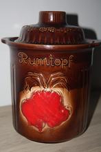 Rumtopf , Pot met deksel West Germany  , aardewerk , 29 cm, Antiek en Kunst, Ophalen of Verzenden