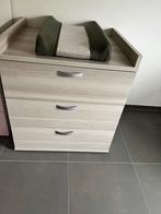 Meegroeibed + ververstafel/commode, Huis en Inrichting, Ophalen, Zo goed als nieuw
