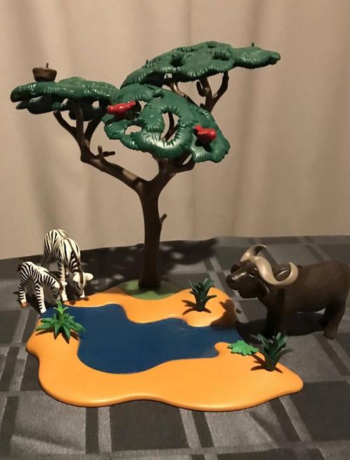 Playmobil 4828 Afrikaanse buffel met zebra, Kinderen en Baby's, Speelgoed | Playmobil, Ophalen of Verzenden