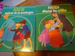 Livres Heidi '2) éditions Chantecler très bon état de 1972, Livres, 3 à 4 ans, Comme neuf, Enlèvement ou Envoi